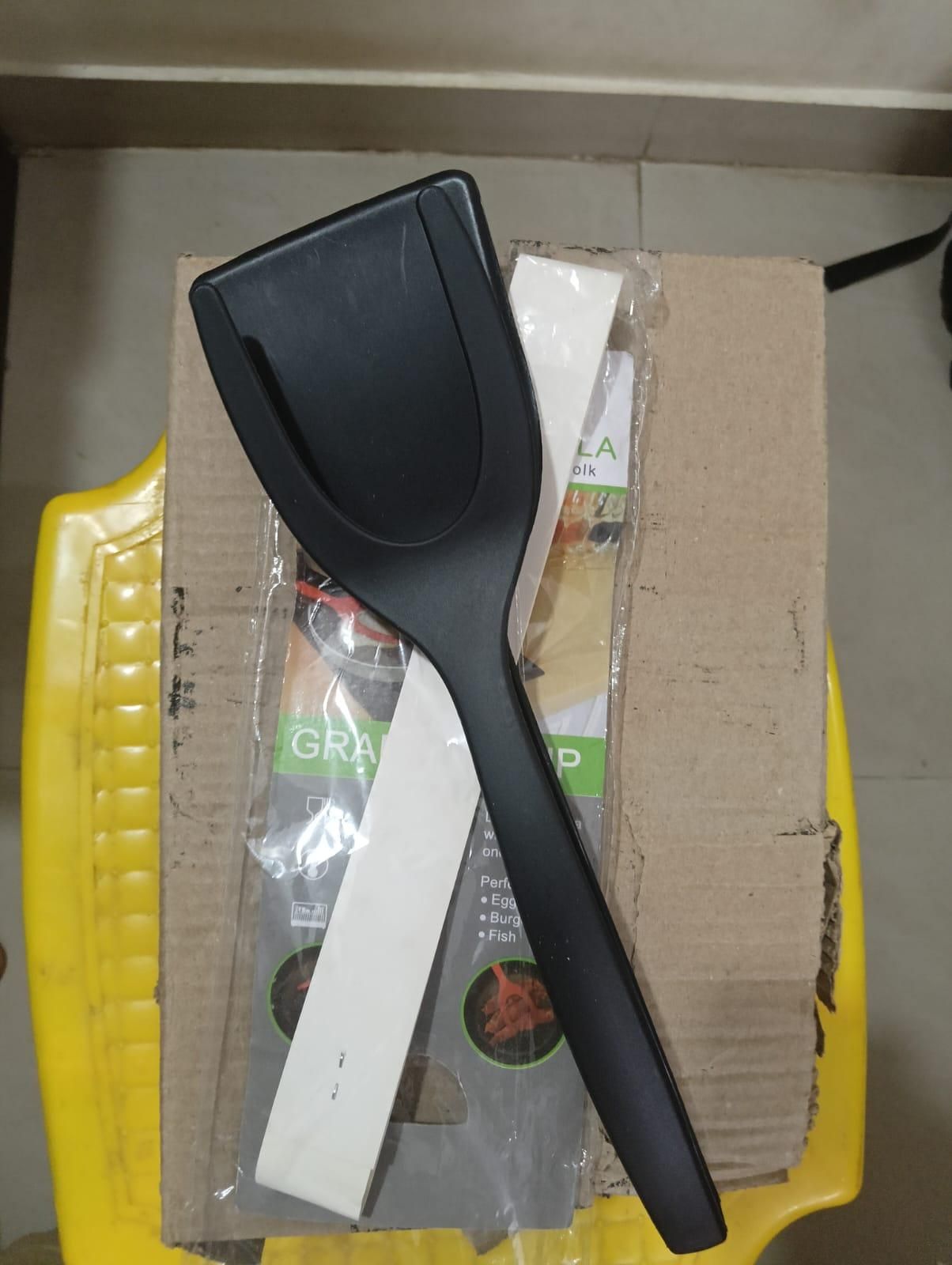 Multifunction 2 In 1 Spatula Tongs for Kitchen